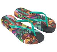 Ipanema Femme Graffiti Iv Fem Tongues, Vert, Rouge, 40 EU