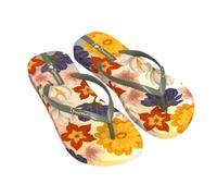 Ipanema Femme VERAO Tropical FEM Flip-Flop, Beige/Green, 38 EU
