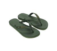 Ipanema Homme CLAS Brasil II AD Flip-Flop, Green/Green, 41.5 EU