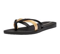 Ipanema Femme Kirei FEM Flip-Flop, Black/Gold, 39 EU