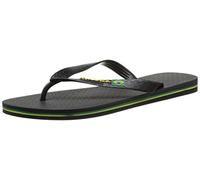 Ipanema Mixte Adulte CLAS Brasil II AD Sandale Plate, Negro, 37 EU