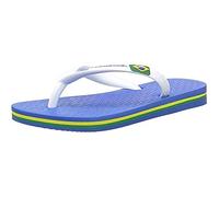 Ipanema Mixte Enfant Classic Brasil II Kids Tongs, Bleu (Blue/White), 35/36