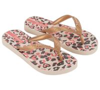Ipanema TEMAS XV Kids Flip-Flop, Beige/Gold/Orange, 37 EU