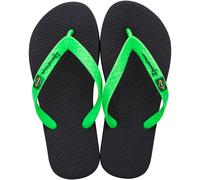 Ipanema Flip Flops – Tongs Enfant Classic Brasil II Kids Noir/Vert 27/28 EU
