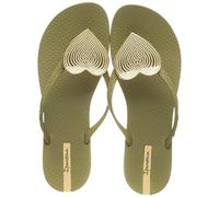 Ipanema Tongs Maxi Fashion Ii Fem pour femme, Vert beige., 35.5 EU Étroit