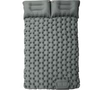 iParaAiluRy Matelas Autogonflant 2 Personnes, Matelas de Camping Autogonflant avec Pompe à Pied, Portable Tapis de Matelas Pneumatique pour la Randonnée, Plage, Voyage, Pique-Nique