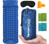 iParaAiluRy Matelas de Camping Autogonflant - Ultraléger de Matelas Gonflable avec Pompe à Pied, Portable Tapis de Matelas Pneumatique pour Plage, Voyage, la Randonnée