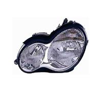 Iparlux Phare gauche pour Mercedes Benz Classe C W203 (modèle 2004 à 2007) Lampe H7+H7 Réglage pneumatique