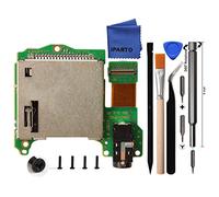 iParto Lecteur de carte de jeu avec port jack pour casque de remplacement pour kit de réparation Nintendo Switch