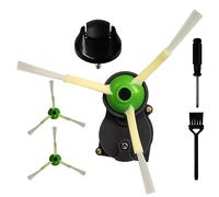 iParto Module moteur brosse latérale de rechange pour iRobot Roomba Série I&E&J i3 i4 i6 i6+ i7 i7+ i8 E5 E6 E7 J7 J7+ Kit de remplacement avec 2 brosses et roue avant