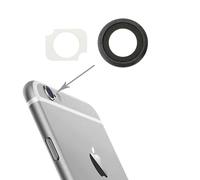 Ipartsacheter Pour Iphone 6 Plus Et 6 S Plus Anneau De Lentille De La Caméra Arrière + Bracker Lampe De Poche, 10 Paires / Set (Gold)