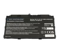 IPC-Computer CP786659-XX Batterie 37,74Wh | compatible avec Fujitsu Stylistic Q7310