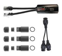 IPCamPower Adaptateur répartiteur POE, Fonctionne avec 2 caméras IP sur 1 câble
