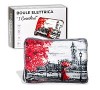 IPEA Bouillotte Electrique avec Poches en Peluche pour Réchauffer les Mains - Réduit les Douleurs Musculaires, Dorsales et Menstruelles - Boule Chauffe-mains et Chauffe-pieds - Rechargeable - Londres