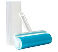 IPEA Brosse Adhésive Anti-Peluches en Silicone - Lavable pour Une Utilisation Continue - Rouleau Adhésif Anti-Peluches pour Enlever Cheveux, Poussière, Poils d'animaux des Vêtements et du Mobilier