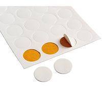 IPEA Cache Couvre Vis Adhésif 13 mm en PVC Blanc - 200 pièces - Fabriqué en Italie - Bouchon adhésif Cache-Trou et vis pour Meubles, Armoires, Murs - Cache Vis pour Trous - Blanc
