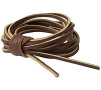 IPEA Cordon en Cuir - Lacets en Cuir Carrés pour Accessoires, Mode, Chaussures - Fabriqué en Italie - 3 mètres - Cordons pour Créations, Bijoux - Épaisseur: 3 mm - Couleur Marron Choco BSLACCIO-102