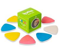 IPEA Craie Couture Colorées pour Tissus - 10 PIÈCES - Made in Italy - Craies de Couture Triangulaire Professionnelle pour Marquage et Traçage de Lignes - Tissu Tailleurs Marquage et Artisanat