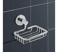 IPEA Porte-savon adhésif mural en métal - Pas besoin de perçage - Design moderne - Coller dans la salle de bain, douche, cuisine, maison - porte-savon ou éponge