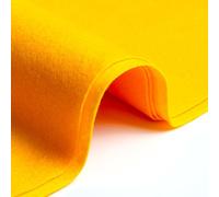 IPEA Tissu en Feutre Jaune - Grand Morceau 190 x 100 cm - Made in Italy - Feutrine Doux pour Vêtements, Accessoires, Décorations, Créations, Patchwork - Tissu Feutre pour Couture