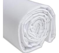 IPEA Tissu en Popeline de Coton Blanc - 200 cm x 150 cm - Made in Italy - Coton pour Couture, Vêtements, Doublures, Décoration, Accessoires, Patchwork, - Tissu Toile pour Coudre