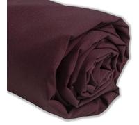 IPEA Tissu en Popeline de Coton Bordeaux - 200 cm x 150 cm - Made in Italy - Coton pour Couture, Vêtements, Doublures, Décoration, Accessoires, Patchwork, - Tissu Toile pour Coudre