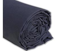 IPEA Tissu en Popeline de Coton Gris Anthracite - 200 cm x 150 cm - Made in Italy - Coton pour Couture, Vêtements, Doublures, Décoration, Accessoires, Patchwork, - Tissu Toile pour Coudre