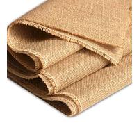 IPEA Toile en jute Lurex avec filaments métallisés couleur or - Dimensions 150 x 120 cm - Fabriqué en Italie - Tissu de jute en fibre naturelle pour décorations, accessoires, fêtes, créations, Noël