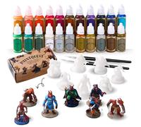 iPEAU Miniature Peinture Set sans Mélange-pour Maquettiste Débutant/Aamateur Modélisme
