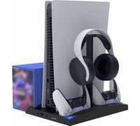 iPega 6 en 1 support pour console PS5 contrôleur de jeu casque de ventilation