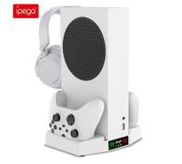 Ipega Chargeur de ventilateur de refroidissement LED pour Xbox Series S, support vertical 2, contrôleur, cha