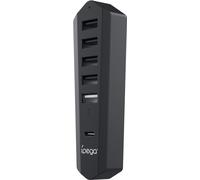 Ipega, concentrateur d'extension USB pour PS5 Slim / 5 Pro usage multiple, noir