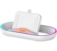 iPega P5P02 Charger Dock with RGB for Playstation Portal Remote Player Blanc