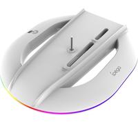 iPega P5S035SA Support vertical avec RGB pour PS5 Slim/PS5 Pro Blanc