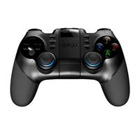 Ipega PG-9156 Contrôleur de jeu sans fil Bluetooth avec récepteur USB 2,4 GHz pour smartphone/PC/TV/tablette iOS Android - Noir