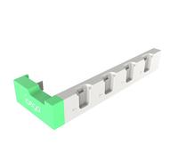 Ipega Pg-9186 Contrôleur De Jeu Chargeur De Charge S6 Stand Station De Support Pour Commutateur Joy-Con Console De Jeu Avec Indicateur - Type White Green
