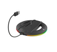 Ipega Support Vertical Lumineux pour PS5 Slim / Pro avec 14 Effets RGB Noir