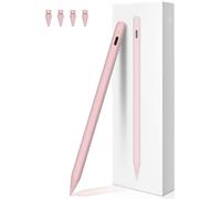 iPencil 2ème génération pour iPad (2018-2023) Stylet magnétique sans fil pour iPad avec rejet de la paume et inclinaison pour iPad 6/7/8/9/10, Mini 5/6, Air 3/4/5, Pro 11" et 12,9" Rose