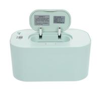Ipetboom 1 Ensemble Chauffe Lingettes Humides USB Portable avec Capacité et Capteur de Température Distributeur Pratique pour Voyager et Changer Confiance