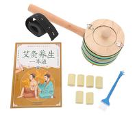 Ipetboom 1 Ensemble De Brûleurs À Moxa Portatifs Boîte De Moxibustion Portable En Bois Sans Fumée Pour La Relaxation Et Le Bien-Être - Outil De Moxibustion À Usage Domestique