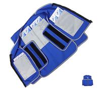 Ipetboom 1 Ensemble Gilet de refroidissement Hommes adulte gilets de refroidissement Cas gilet de glace gilet rafraîchissant pour l'été gilet froid gilet homme gilet plus frais PVC Bleu