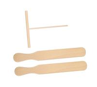 Ipetboom 1 ensemble Set de Ustensiles de Cuisine pour Épandeur Spatule et Râteau à Pancakes Outils pour Préparation de et Omelettes à