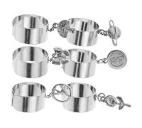 Ipetboom 1 Jeu Bague De Pendentif De La Lune Du Soleil Bagues Réglables Pour Femmes Ouvrir Pour Anneau Bagues Pour Femmes Réglables Bague Réglable Le Fer 6 Pièces