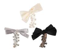 Ipetboom 1 lot d'élastiques à cheveux en spirale : élastiques à cheveux en fil téléphonique, cordon de téléphone avec nœud extensible, élastiques à queue de cheval à bulles pour femmes,