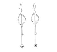 Ipetboom 1 Paire Accessoires D'oreille Bob Élégant Bijoux Élégants D'oreille En Forme De Diamant Oreillette De Style Simple Décoration D'oreille Boucles D'oreilles Pendantes