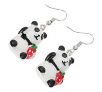 Ipetboom 1 Paire Boucles D'oreilles Panda Boucles D'oreilles Pour Les Femmes Adorables Boucles D'oreilles Boucles D'oreilles Uniques Jolies Boucles D'oreilles Métal