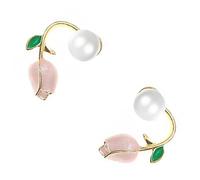 Ipetboom 1 Paire De Boucles D'Oreilles En Perles Boucles D'Oreilles Tulipes Boucles D'Oreilles Pour Femmes Boucles D'Oreilles Boucles D'Oreilles Boucles