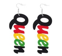 Ipetboom 1 Paire De Boucles D'Oreilles Lettres Boucles D'Oreilles Ethniques Épaisses Boucles D'Oreilles Mots Boucles D'Oreilles Lettres De L'Alphabet Boucles