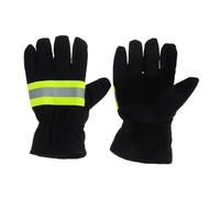 Ipetboom 1 Paire De Gants Ignifuges Gants De Protection Robustes Pour La Contre Les Incendies - Matériau Isolant Thermique Pour Un Travail En Extérieur Sûr Près Du Foyer Et Du