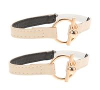 Ipetboom 1 Paire sangle Bretelles haut lanières de chaussures à talons Accessoires de chaussures pour femmes faux cuir Beige
